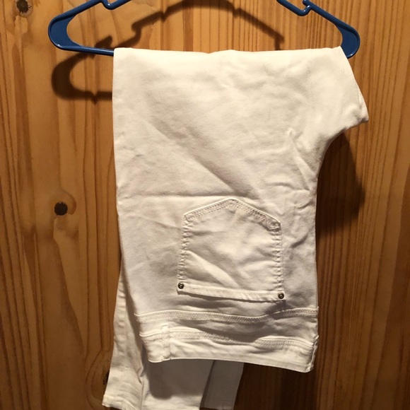 Cato Pants - White 20W ankle pants